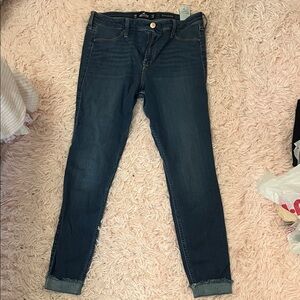 Women's Dark Blue Jeans